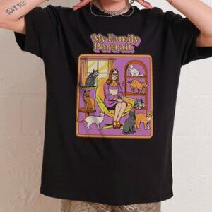 My Family Portrait T-Shirt, Cat Lovers Gift Shirt